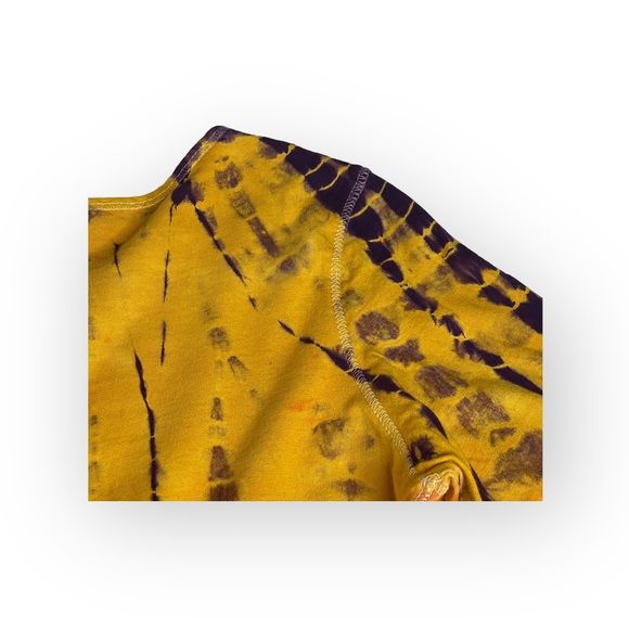 Y2K: new Lucky Brand 𒀭Batik Tie Dye T Shirt Dress 𒀭Jewel Tones 𒀭 12 XXS XS S - Picture 11 of 16